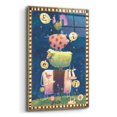 thumbnail image 2 of Epic Art 'Animal Stack' by Viv Eisner, Acrylic Glass Wall Art, 16"x24", 2 of 8