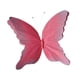 thumbnail image 3 of Mariposa artificial, decoración de pared con mariposas falsas para dormitorio, hogar, exteriores. Rosa, 3 of 9
