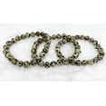 thumbnail image 2 of K-KED One (1) Dalmatian Jasper Beaded Bracelet 8MM A Round Beaded Bracelet, 2 of 7