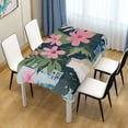 thumbnail image 3 of Yayeee Tablecloths for Rectangular Tables 54 x 54 inch Party Table Cover, Green Floral, 3 of 6