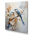 thumbnail image 2 of Designart "Minimalist Birds Of Paradise On Floral Limb I" Birds Of Paradise Wall Decor, 2 of 7