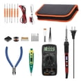 thumbnail image 1 of Riwesomey Soldador eléctrico SL103 con 5 puntas de soldador, Kit de soldador con bolsa de almacenamiento con cremallera para reparación de placa de Herramientas y ferretería No.2 Riwesomey TO005709-02, 1 of 6