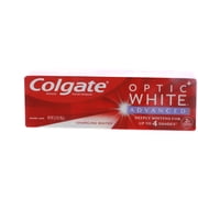 Colgate Optic White Advanced Whitening Toothpaste, Sparkling White, 3.2 oz 3 Pack