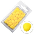thumbnail image 2 of Yimiti 50Pcs Silicone Artificial Soft Design Lure For Outdoor Freshwater Fishing,Yellow, 2 of 9