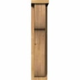 thumbnail image 2 of 5 1/2"W x 10"D x 26"H Carmel Smooth Corbel w/Backplate, Western Red Cedar, 2 of 9