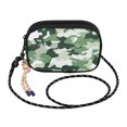 thumbnail image 2 of FORMRS Mini Crossbody Bag for Women Adjustable Rope Shoulder Casual Phone Purse, Army Green Camouflage Pattern, 2 of 7