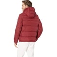 thumbnail image 3 of Chaqueta Tommy Hilfiger para hombre, clásica, con capucha, acolchada, color rojo XXL, 3 of 3