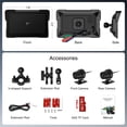 thumbnail image 5 of CarPlay portátil de 7 pulgadas para motocicleta, pantalla táctil impermeable, juego inalámbrico para coche, pantalla automática Android, navegación GPS para moto, control de voz Siri, Bluetooth dual T, 5 of 5
