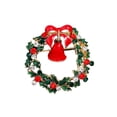 thumbnail image 1 of Broche navideño, decorativos para bolsos, mochilas, jerséis, ropa, Carillón de corona Zulema Broche, 1 of 8