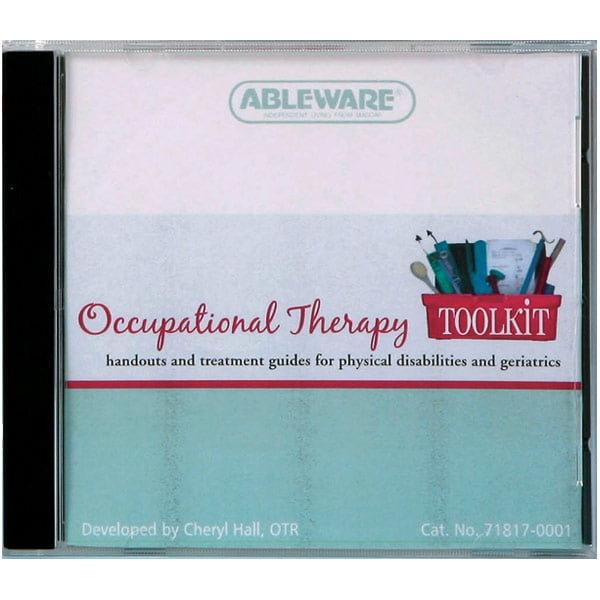 Occupational Therapy Toolkit CD Version, English