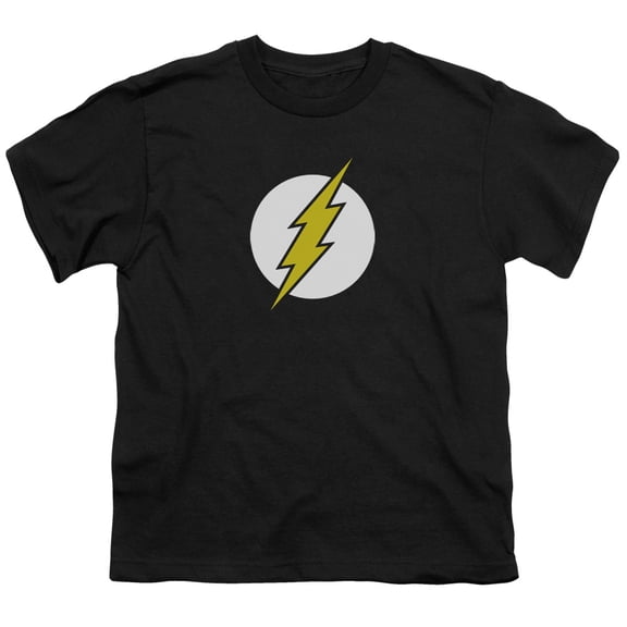 Dc Flash - Flash Logo - Youth Short Sleeve Shirt - X-Large