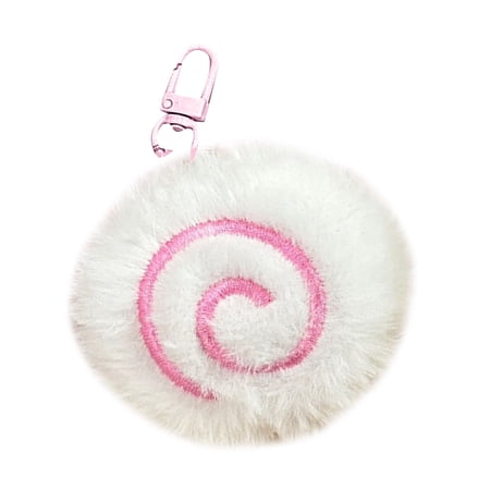 Multipurpose Adorable Fish Designs Sturdy Plush Keychain Charm Pendant for Fun Backpack and Decoration