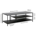 thumbnail image 5 of Evelyn&Zoe Cortland 48" Wide Rectangular Coffee Table in Blackened Bronze, 5 of 7
