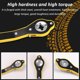 thumbnail image 4 of Llave inglesa de 360 ​​° con mango largo Llave inglesa de trinquete duradera para motocicletas Autos familiares Vehículos todoterreno Herramienta de reparación de automóviles automotrices Muyoka Hogar, 4 of 6