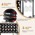 thumbnail image 4 of OnlineGymShop CB24264 Kitchen Wine Rack Table, 4 of 7