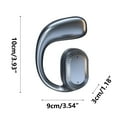 thumbnail image 2 of Up to 30% Off Wired Earbuds Noise-reduced Wireless Bluetooth Earphones That Are Not In The Ear For Running, Driving, And Hanging Ear Business Earphones For Extended Battery Life Clearance Under $10, 2 of 8