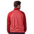 thumbnail image 2 of Men's-G-III Sports by Carl Banks  Red Philadelphia Phillies Runners Raglan Full-Zip Track Jacket, 2 of 2