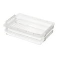 thumbnail image 3 of File Papers Storage Box with Lid and Buckle Closure Document Holders for Home 2pcs A5, 3 of 8