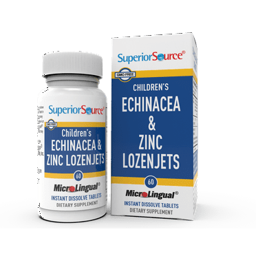 Children’s Echinacea and Zinc Lozenjsts 60 Ct. Non GMO