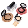thumbnail image 1 of LAURA GELLER NEW YORK Kit de rutina diaria (4 piezas): base mediana Baked Balance-n-Brighten + brocha Kabuki retráctil + Blush-N-Brighten Tropic Hues + iluminador horneado original vainilla francesa, 1 of 5