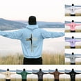 thumbnail image 6 of Hpapadks Mens Hoodie Oversized Retro Cross Letter Print Hoodies Pullover Long Sleeve Drop Shoulder Design Hooded Men's Sweatshirts, 6 of 6