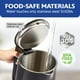 thumbnail image 5 of Hervidor eléctrico Elite Gourmet EKT8224 1.7L de doble pared negro, 5 of 7