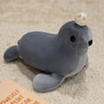 thumbnail image 6 of Sea Lion Stuffed Animal Soft Sleep Companion Doll-Cute Marine Animal Plush Toy Baby Party Birthday Gift for Home Decor, 6 of 6