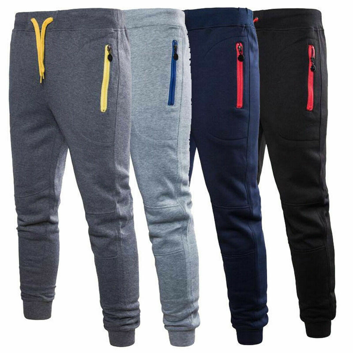 Suede Logo Men s Jogger Pants Men s Embroidered Logo Fleece Jogger 