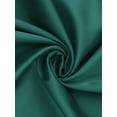 thumbnail image 6 of DARING DIVA Satin Pajama Short Sleeve Crew Neck Top Set M Dark Green, 6 of 6