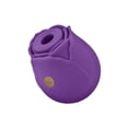 thumbnail image 3 of Secret Kisses Rosegasm Air Rechargeable Silicone Clitoral Vibrator, Purple, 3 of 4
