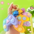 thumbnail image 6 of Walbest Mini Fidget Toy Key Chain, Portable Lovely Funny Cat Paw Game Machine Shaped Push Fidget Game Keychain for Children, 6 of 7