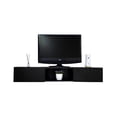 thumbnail image 2 of Repisa FLOTANTE DECOMOBIL para TV Minimalista Negro Mate, 2 of 3