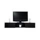 thumbnail image 2 of Repisa FLOTANTE DECOMOBIL para TV Minimalista Negro Mate, 2 of 3