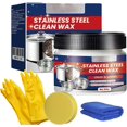 thumbnail image 1 of Stainless Steel Scratch Remover for Appliances, 2025 Upgraded Multi-Purpose Scratch Remover Cleaner Paste, Cookware Polish Scratch Repair Kit for Oven, Sink, Fridge, Cookware, 1 of 5