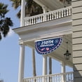 thumbnail image 4 of Decorr America's 250th Anniversary Flag, 35×18" Patriotic Half-Moon Bunting Flag with 1776-2026 Design, USA 250 Years Decorative Outdoor Flag for Porch, Yard & 4th of July, 4 of 6