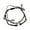 Black, variant on Island Reflections Wave Bracelet Black