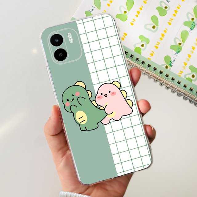 Cute Animals Pattern Case For Xiaomi Redmi A1+ A2+ Coques Camera Protection Soft Capas For Redmi A2 A1 A1Plus Clear Bumper Case 751 Redmi A2 Plus