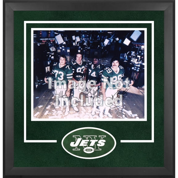 New York Jets Deluxe 16" x 20" Horizontal Photograph Frame with Team Logo