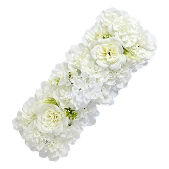 Fake Flowers Promotion Sale! Artificial Flower Art Artificial Flower Panels Silk Flower Background Wedding Arch Background 3D Artificial Flowers Rose Panel Flower Wall Mat Rose Flower Panel