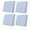 Blue, variant on Outdoor Patio Cushion Covers 2 Pack Mint Teal Stripes Patio Chair Cushion Covers with Ties and Zipper Modern Abstract Stripes Waterproof Outdoor Seat Cushion Covers for Patio Furniture 22"x20"