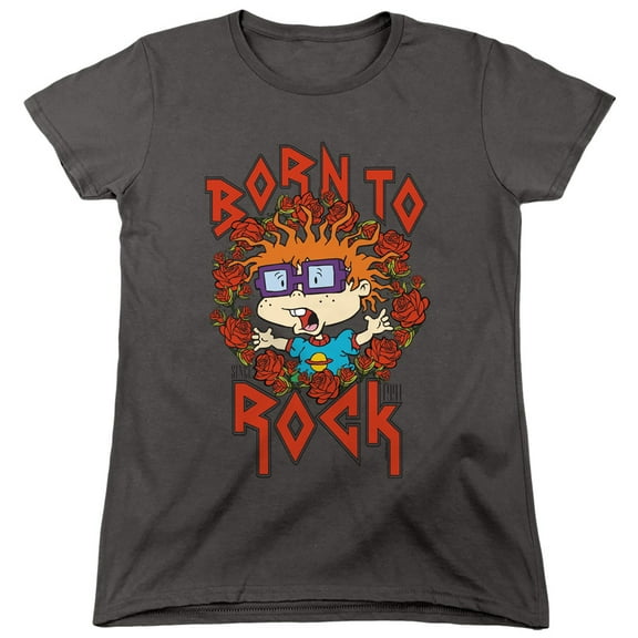 Rugrats Chucky Was Born To Rock Women's T Shirt