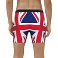 thumbnail image 7 of Men Union-Jack Flag Boxer Briefs Moisture Wicking Funny Boxer Shorts, 7 of 7