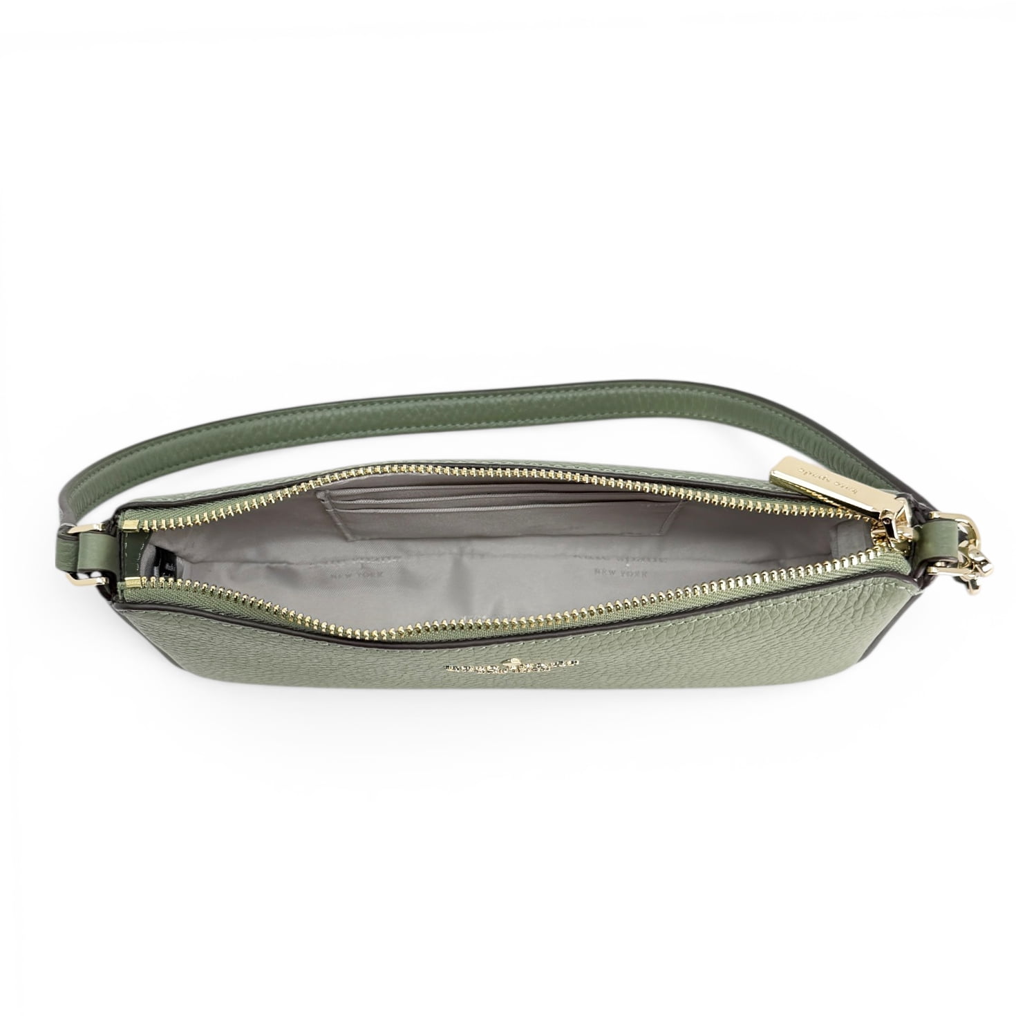 Kate Spade New York Women's Juliette Small Convertible Leather Wristlet (Sage Green)