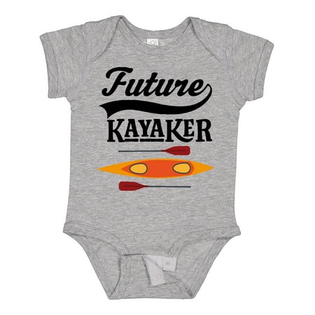

Inktastic Kayaking Future Kayaker Boating Gift Baby Boy or Baby Girl Bodysuit