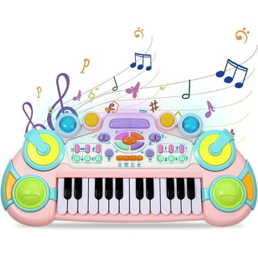 Cozybuy Piano for Kids, 24 Keys Piano Toys for Toddlers 1-3, Gifts for 1 2 3 4 5 6 Years Old Boys Girls Educational Musical Instrument Toys