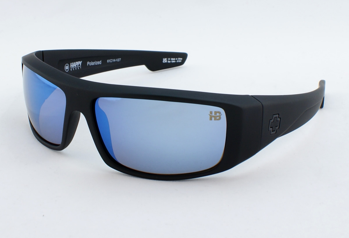 Spy Logan Sunglasses 6700000000194 Matte Black/Bronze Polar Ice Blue