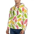 thumbnail image 2 of Hoodies for Men - Popsicle pattern Long Sleeve Comfrt Men'S Fashion Hoodies & Sweatshirts, Sweatshirts for Men Hoodies Pullover Clothing Clothes with Pouch, 2 of 7
