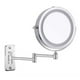 thumbnail image 1 of Seven inch wall mounted mirror LED 1x/10x magnification, Usb Touch screen, 360 degrees, 1 of 5