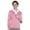 Soft Pink, variant on Monterey Club Women's Fine Gauge Cable Knit Crew Neck Cardigan #6165