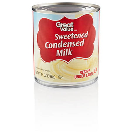 (6 Pack) Great Value Sweetened Condensed Milk, 14